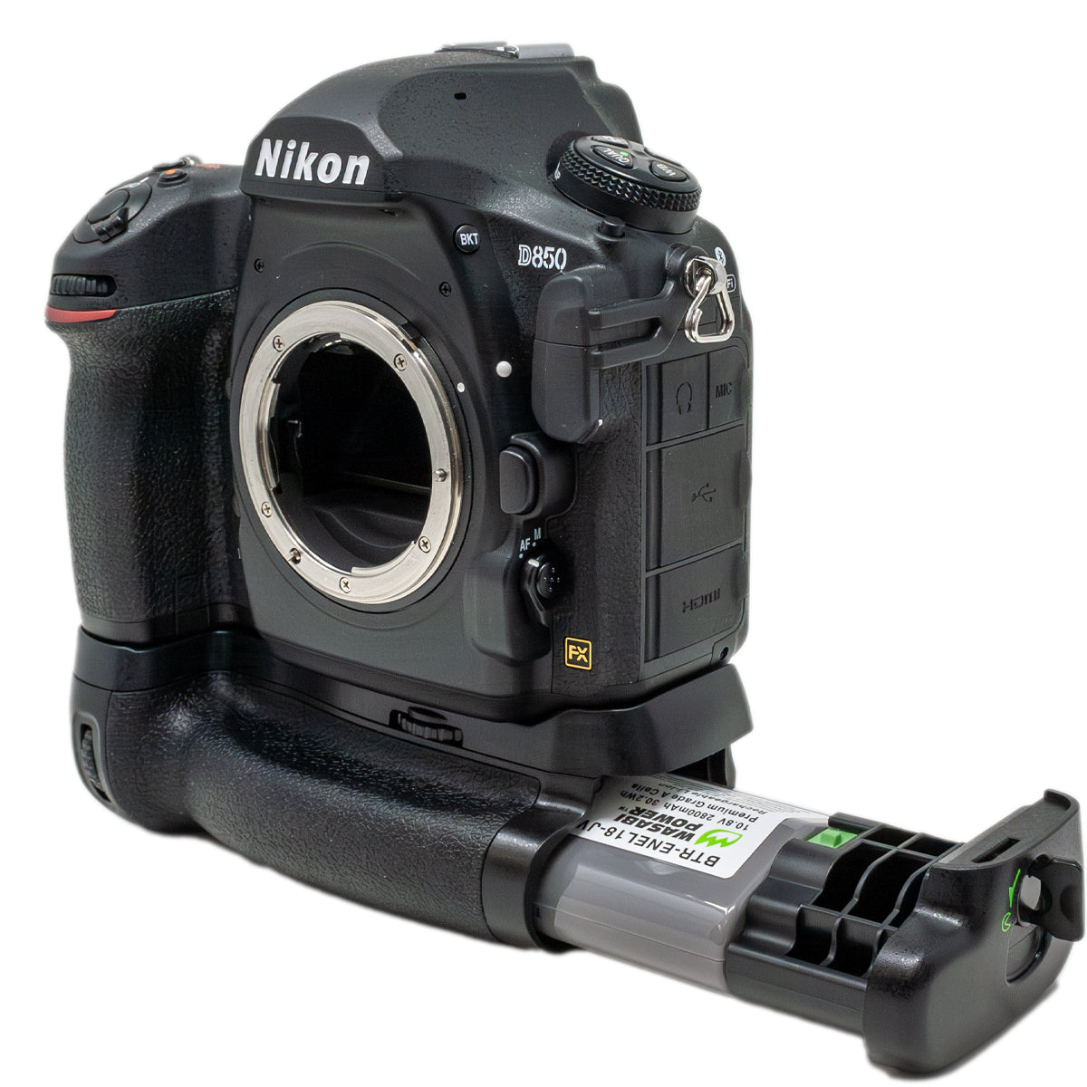 Nikon EN-EL18 Battery Bundle with MB-D18 Battery Grip, Nikon MH-26 Dua