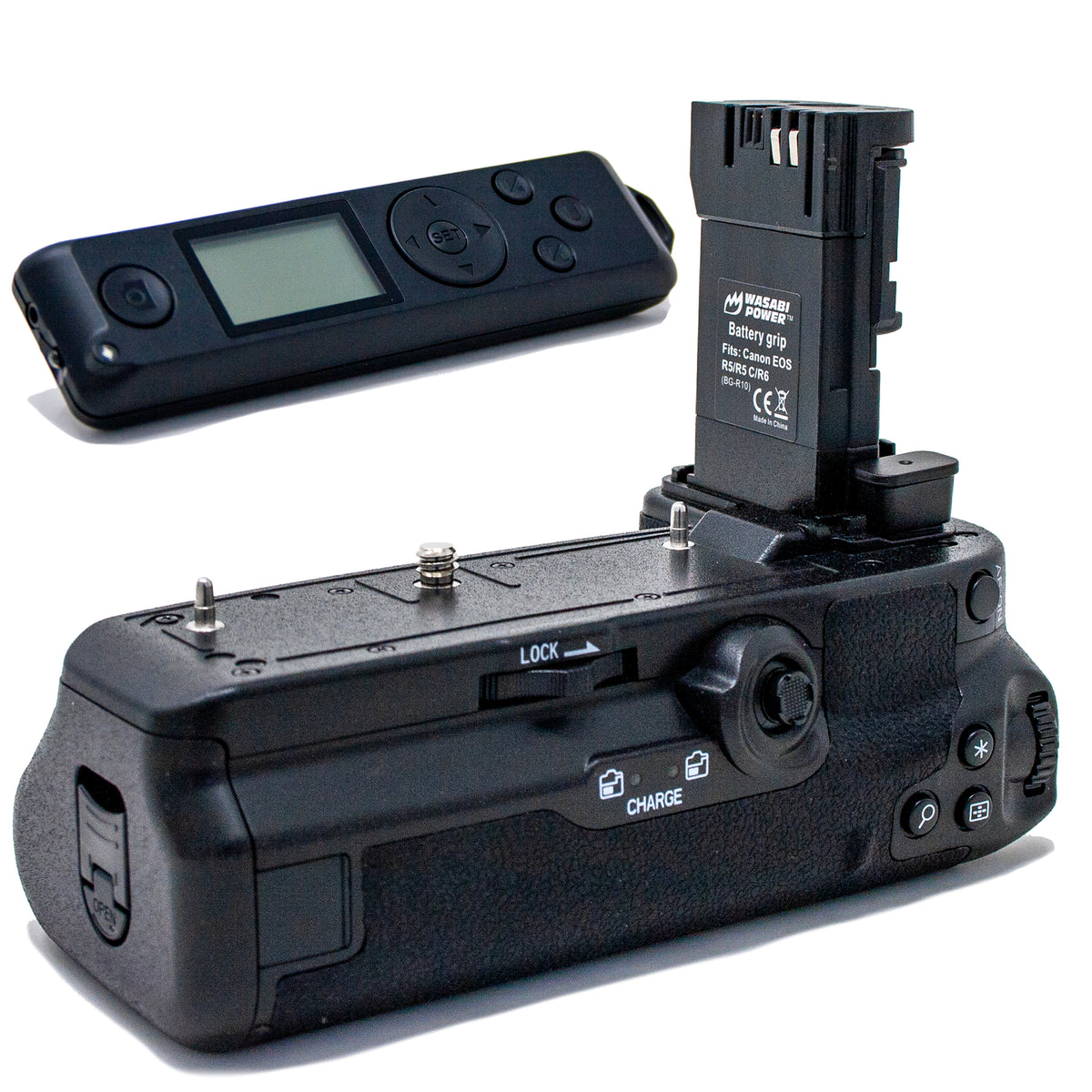 Battery Grip and Wireless Remote for Canon BG-R10 and Canon EOS R5