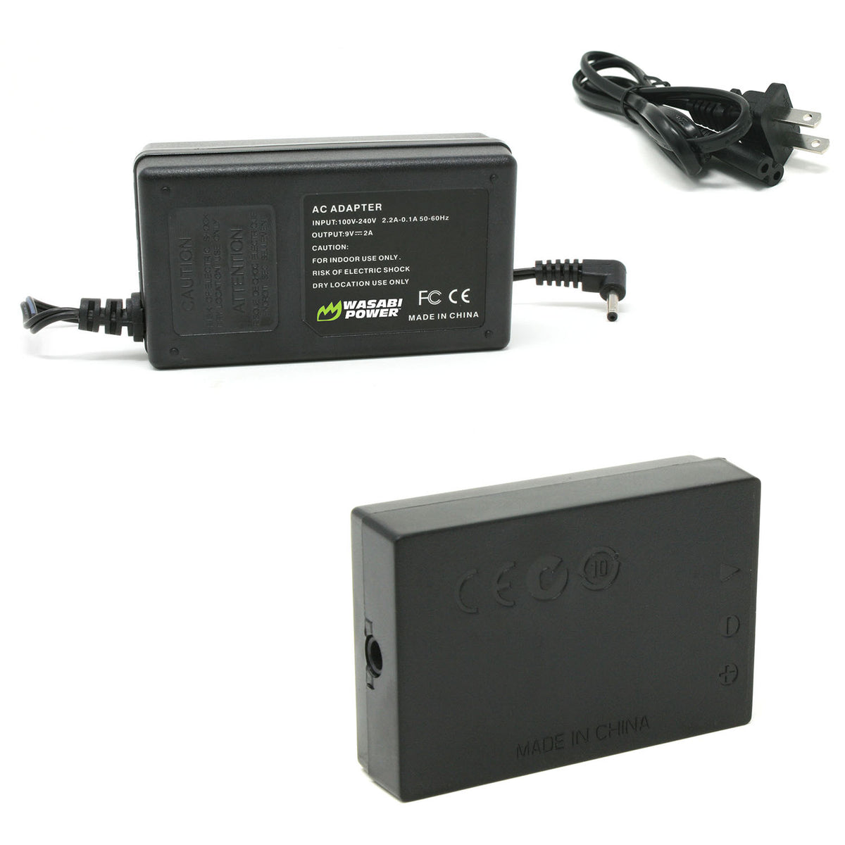 Bescor Canon Style LP-E12 Battery Coupler & AC Adapter Kit