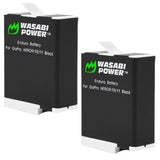 GoPro Enduro Battery (2-Pack) for HERO12, HERO11, HERO10, HERO9 by Wasabi Power