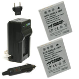 Nikon EN-EL8 Battery (2-Pack) and Charger by Wasabi Power