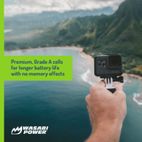 GoPro HERO8 Battery (6-Pack) Compatible with HERO7 Black, HERO6, HERO5 by Wasabi Power