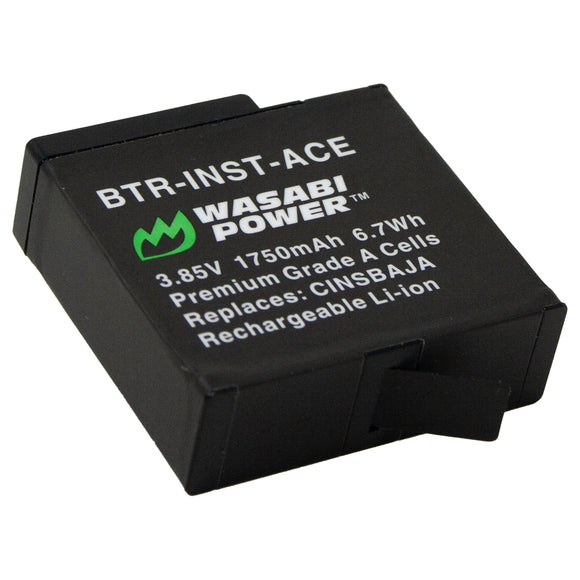 Battery for Insta360 Ace and Ace Pro by Wasabi Power