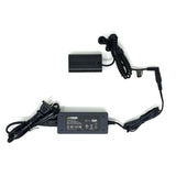 Sony NP-F330, NP-F550 (L Series) DC Coupler with AC Power Adapter by Wasabi Power