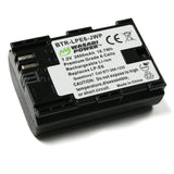 Canon LP-E6 Battery (2-Pack) and Dual Charger by Wasabi Power