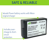 Nikon EN-EL25, EN-EL25a Battery (2-Pack) by Wasabi Power