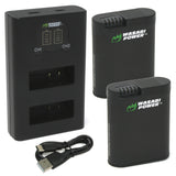 GoPro HERO13 Battery (2-Pack) & Dual Charger by Wasabi Power