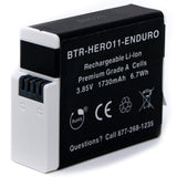 GoPro Enduro Battery for HERO12, HERO11, HERO10, HERO9 by Wasabi Power