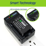 Samsung SLB-10A Charger by Wasabi Power