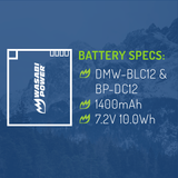 Leica BP-DC12 Battery by Wasabi Power