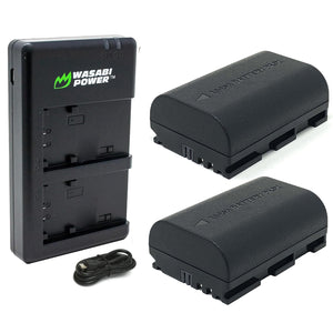 [Coming Soon] Canon LP-E6P Battery (2-Pack) and Dual Charger by Wasabi Power