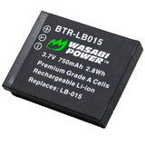 Kodak LB-015 Battery by Wasabi Power