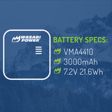 Arlo Go (VMA4410) Battery by Wasabi Power