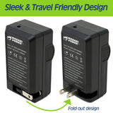 Lectrosonics SSM Transmitter & IFBR1B Receiver LB-50 Battery Charger by Wasabi Power