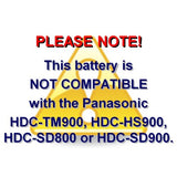 Panasonic VW-VBG260 Battery by Wasabi Power