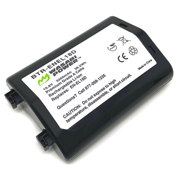 Nikon EN-EL18d Battery by Wasabi Power