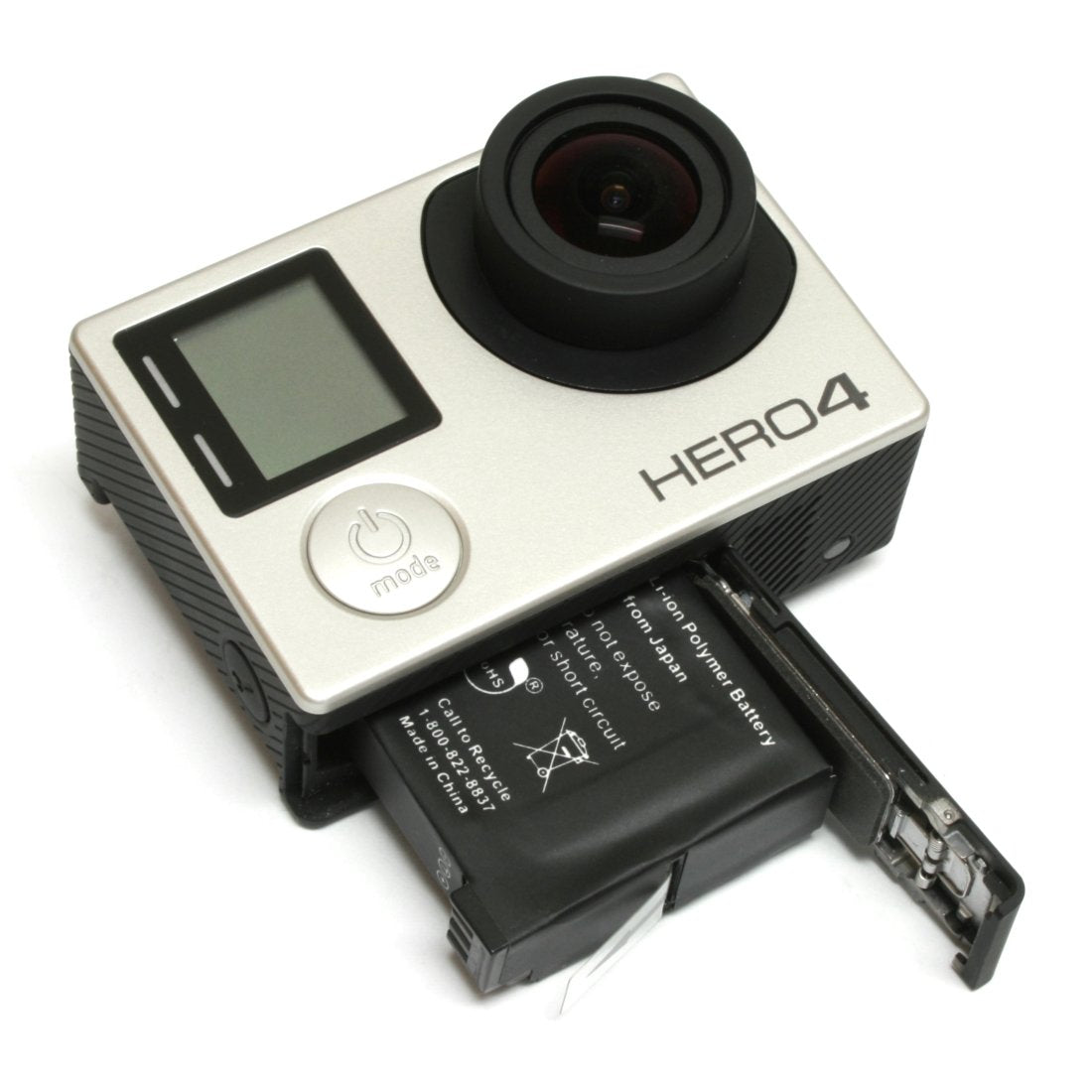 GoPro hero 4 black, rechargeable battery and hanging mount kit factory