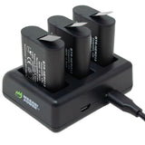 GoPro HERO13 Triple Battery Charger by Wasabi Power