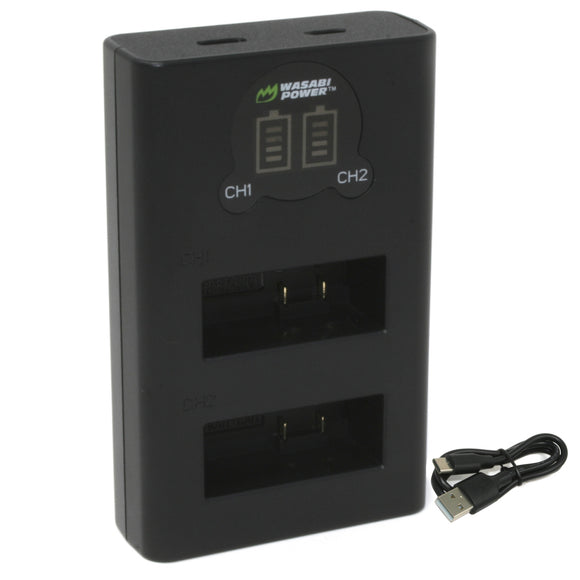 GoPro HERO13 Dual Charger by Wasabi Power