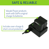 GoPro HERO3, HERO3+ Battery (2-Pack) and Dual Charger by Wasabi Power