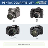 Pentax D-LI90, D-L190 Battery by Wasabi Power