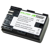 Canon LP-E6P Battery (2-Pack) by Wasabi Power