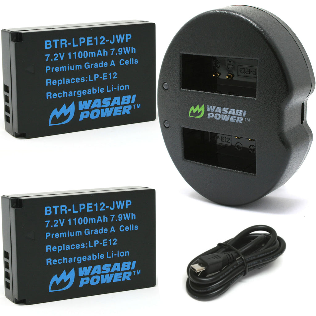 Jupio LP-E12 Rechargeable Li-Ion Battery for Canon
