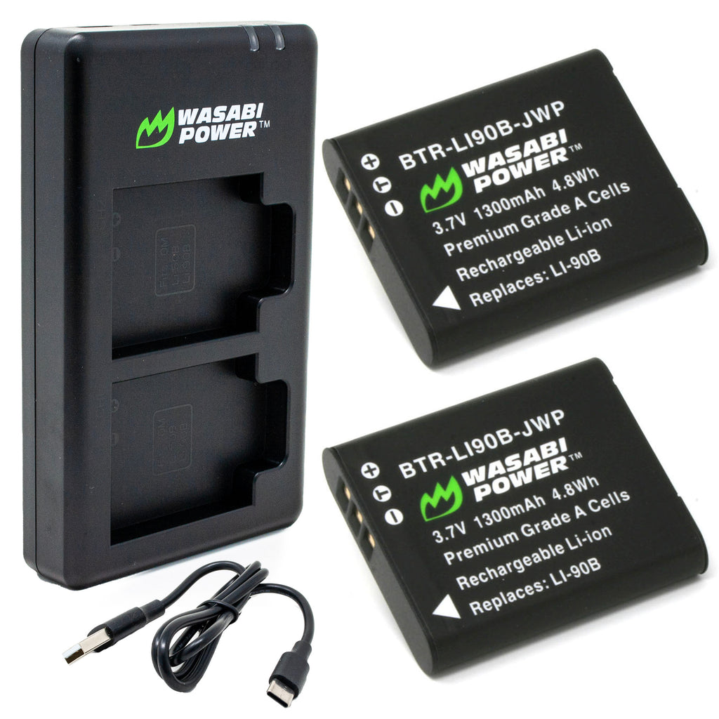 Buy Wasabi Power Battery (2-Pack) and Dual USB Charger for Canon